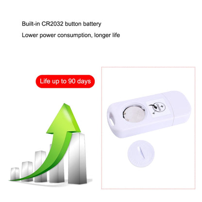 مسجل بيانات درجة الحرارة الرقمي USB TTE35065 للتخزين في المستودعات والمبردات والتخزين البارد والمختبرات، TTE35065