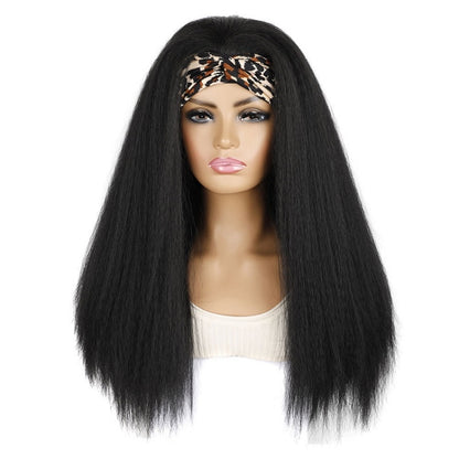 Turban Headband Corn Beard Long Hair Wig Headgear, True Color 1B #, Flowers 1B # E, Stars Stripes 1B # H, 1B # XJ, 1B # XC, 1B # XK, 1B # XG, 4 # XC, 4 # XG, 4 # XK, 4 # XJ, BUG # 0, BUG # H, BUG # XG, BUG # C, BUG # XC, 18C # O, 18C # H, 18C # E, 18C ...