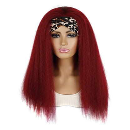 Turban Headband Corn Beard Long Hair Wig Headgear, True Color 1B #, Flowers 1B # E, Stars Stripes 1B # H, 1B # XJ, 1B # XC, 1B # XK, 1B # XG, 4 # XC, 4 # XG, 4 # XK, 4 # XJ, BUG # 0, BUG # H, BUG # XG, BUG # C, BUG # XC, 18C # O, 18C # H, 18C # E, 18C ...