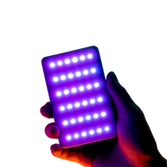 كاميرا Ulanzi VL120 RGB SLR بالألوان الكاملة RGB للتصوير الفوتوغرافي المباشر ومقاطع الفيديو وإضاءة صغيرة، VL120 RGB