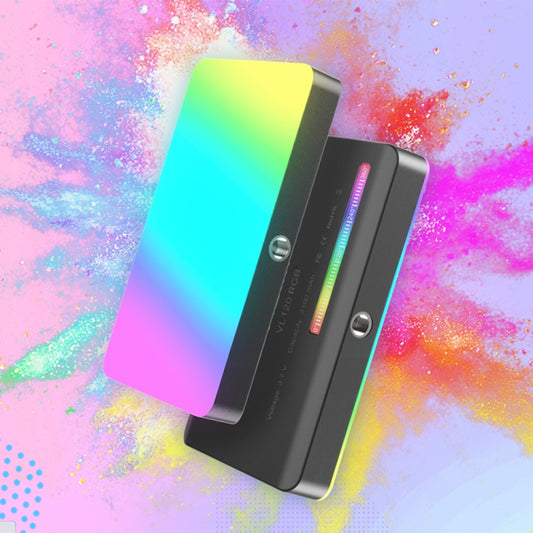 كاميرا Ulanzi VL120 RGB SLR بالألوان الكاملة RGB للتصوير الفوتوغرافي المباشر ومقاطع الفيديو وإضاءة صغيرة، VL120 RGB