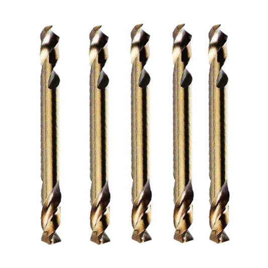 5pcs M35 Cobalt-Containing Twist Drill Bit High-Speed Steel Double Head Metal Steel Plate Expansion Hole Drill, Model: Double Head 3.0mm, Double Head 3.0mm, Double Head 3.2mm, Double Head 3.5mm, Double Head 4.0mm, Double Head 4.2mm, Double Head 4.5mm��...