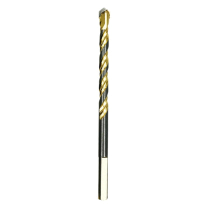 6mm Titanium-Plated King Drill Porcelain Brick Glass Brick Drill Punched Twist Triangle Drill, 6mm, 8mm, 10mm, 12mm, 6mm+8mm+10mm+12mm, 6mm+6mm+8mm+10mm+12mm