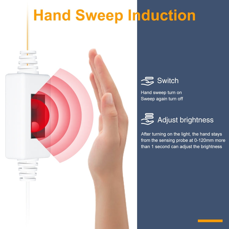 Low Voltage Light Strip LED Hand Scan Induction Flexible Soft Lamp Strip Bedroom Ceiling TV Cabinet Wardrobe Light, Waterproof 0.5m, Waterproof 1m, Waterproof 2m, Waterproof 3m, Waterproof 4m, Waterproof 5m, Non-waterproof 0.5m, Non-waterproof 1m������...