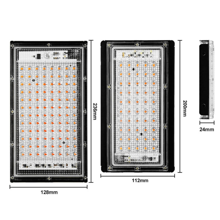 LED Plant Light Full Spectroscopy Waterproof Growth Lamp Seedlings Vegetable Filling Lamp