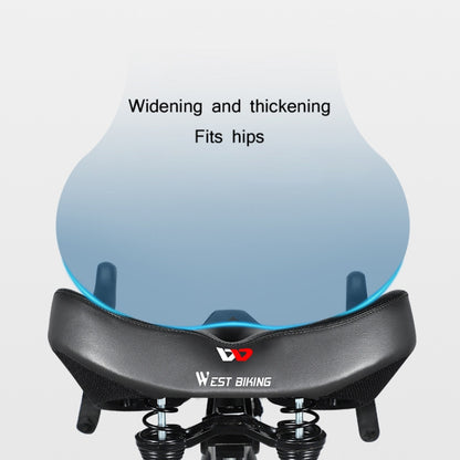 WEST BIKING Bicycle Riding Big Butt Comfortable Saddle