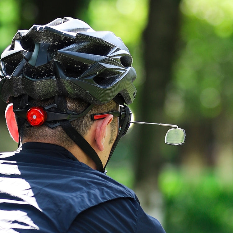 WEST BIKING Bicycle Riding Glasses Mini Rearview Mirror Multi-Angle Adjustable Flat Mirror
