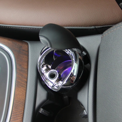 N10 Mini Car Loaded Ashtray With Lamp And Cover Car Supplies, Mini Car Loaded Ashtray