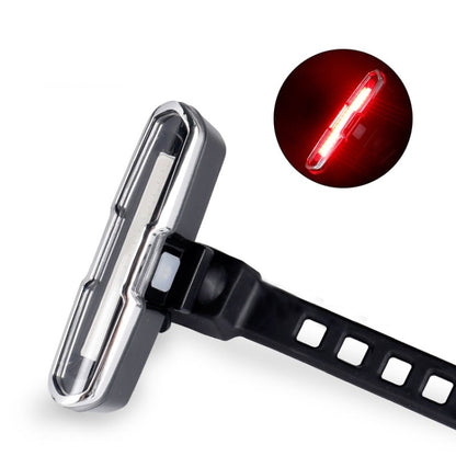 Bicycle Light USB Charging LED Warning Light Night Riding COB Tail Light, Specification: