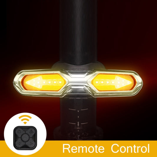 Bicycle Smart Wireless Remote Control Riding Steering Warning Tail Light