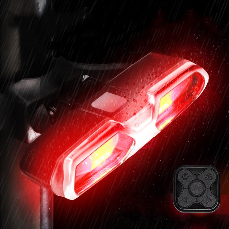 Bicycle Smart Wireless Remote Control Riding Steering Warning Tail Light