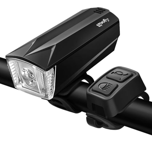GOOFY DT-6105 Bicycle Horn Light Mountain Bike Front Light Warning Light Specification:
