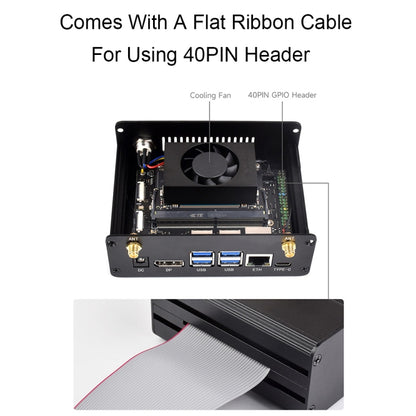 Waveshare 25334 For Jetson Orin Aluminum Alloy Case With Camera Holder