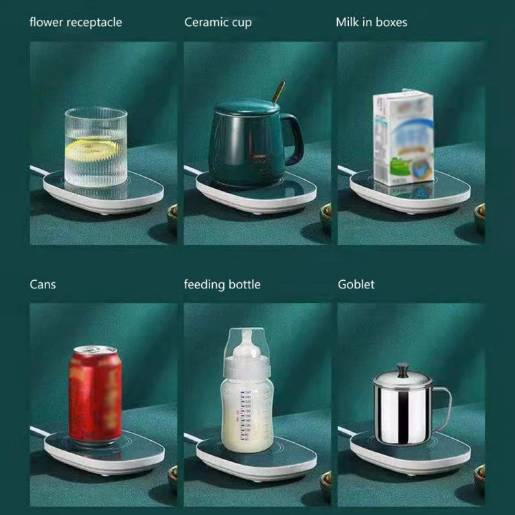 Constant Temperature Heating Smart Ceramic Coffee Cup Set, USB Plug(Pink+Gift Box), USB Plug(White+Gift Box), USB Plug(Red+Gift Box)