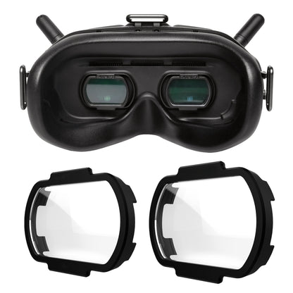 عدسات Sunnylife FV-Q9334 لتصحيح قصر النظر، قطعتين، عدسات غير كروية لنظارات DJI FPV V2، 100 درجة، 150 درجة، 200 درجة، 250 درجة، 300 درجة، 350 درجة، 400 درجة، 450 درجة، 500 درجة، 550 درجة، 600 درجة، 700 درجة، 800 درجة