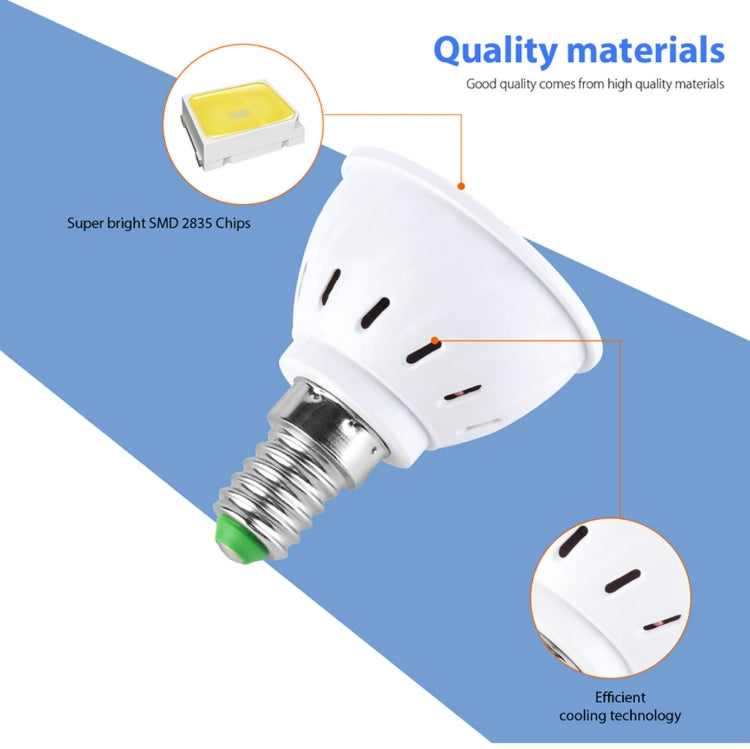 LED Concentrating Plastic Lamp Cup Household Energy-saving Spotlight, 7W E14 60 LEDs, 7W E27 60 LEDs