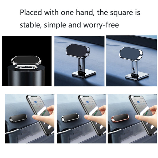 2 PCS Multifunctional Car Phone Holder Magnetic Suction Instrument Panel Navigation Suction Cup Holder, S17 Black, S17 Silver, F6 Black, F6 Silver, F6 Rose Gold, F16 Silver
