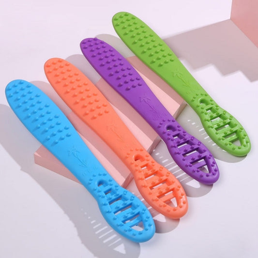 Silicone Health Meridian Massage Fitness Massager Random Colour Delivery, Shape: First Generation 27cm, First Generation 27cm, Second Generation 35cm