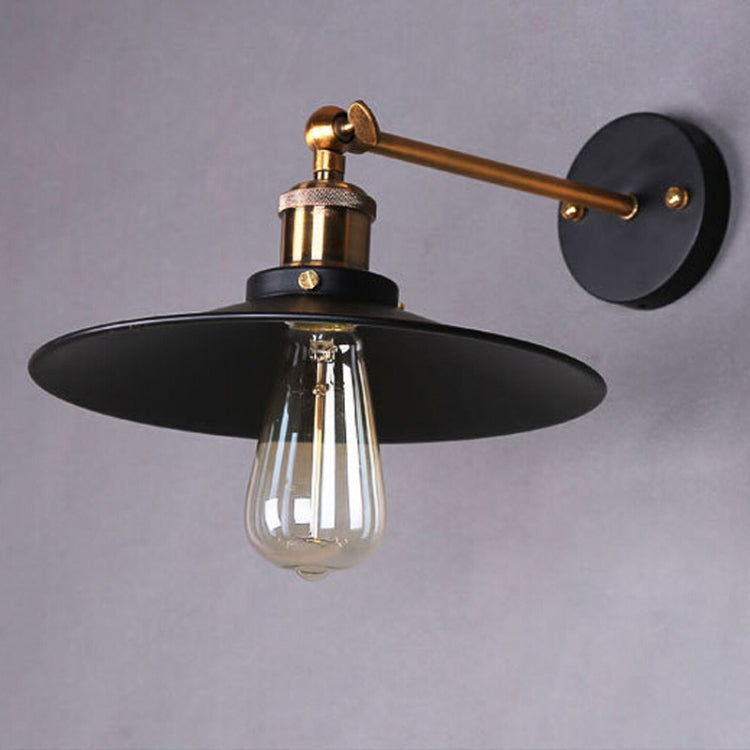 Antique Pure Copper Single-head Wall lamp Living Room Vintage Fashion Bar Lamp without Bulbs, 22cm, 30cm