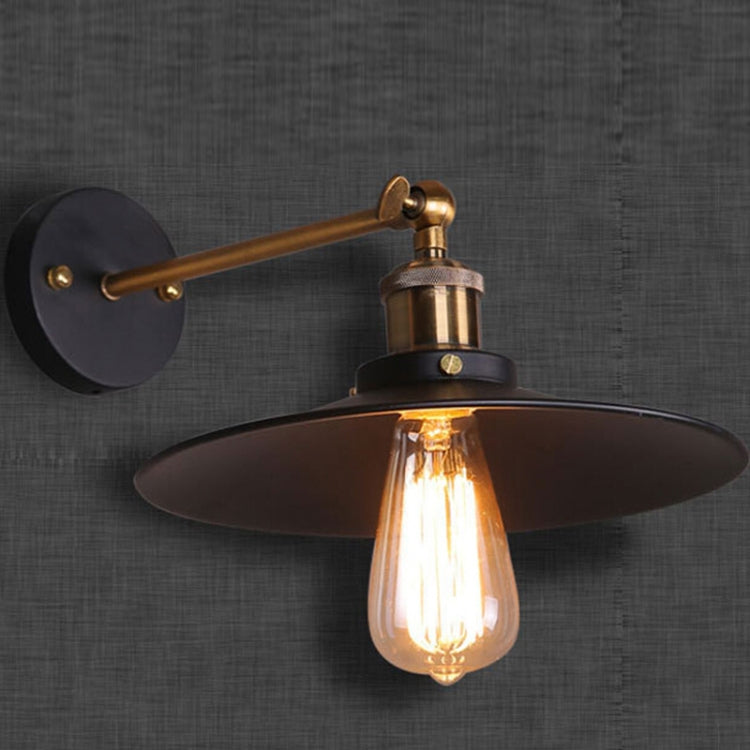 Antique Pure Copper Single-head Wall lamp Living Room Vintage Fashion Bar Lamp without Bulbs, 22cm, 30cm