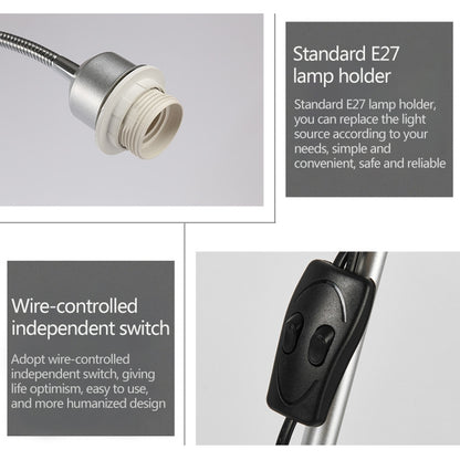 Double Head LED Eye Protection Mother and Son Floor Lamp Living Room Bedroom Bedside Vertical Table Lamp CN Plug