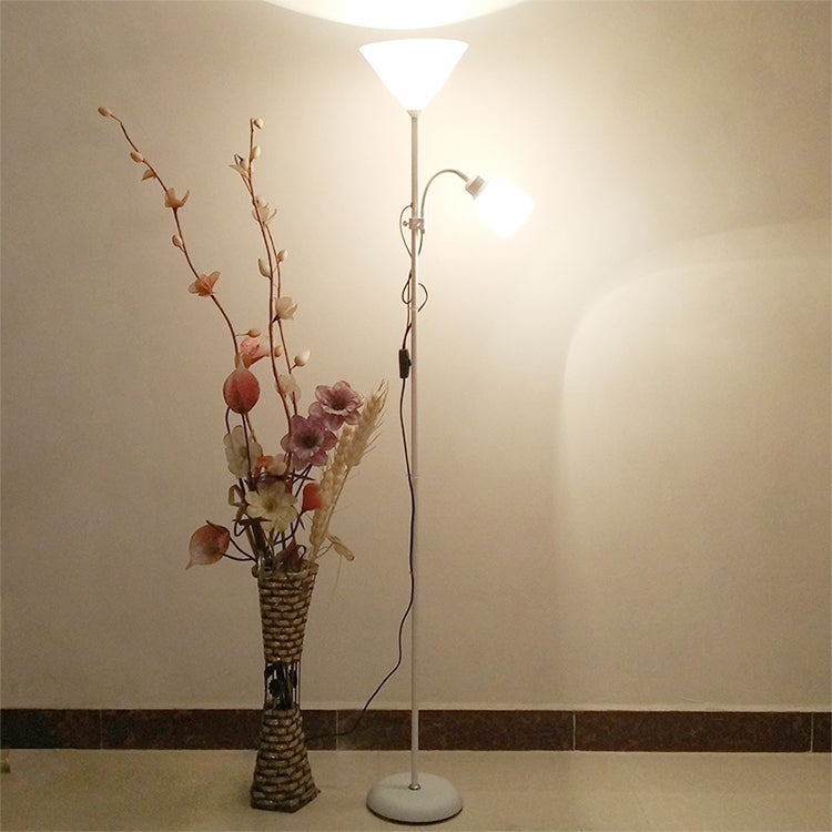 Double Head LED Eye Protection Mother and Son Floor Lamp Living Room Bedroom Bedside Vertical Table Lamp CN Plug