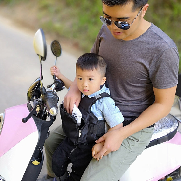 MTBD1063 Electric Motorcycle Seat Belt Child Seat Belt Baby Strap, Black, Red, Blue, Yellow