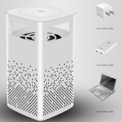 قاتل البعوض الفيزيائي USB، محفز ضوئي منزلي صامت، صغير A- أسود، 365- أبيض، صغير Q- أسود، صغير Q- أبيض