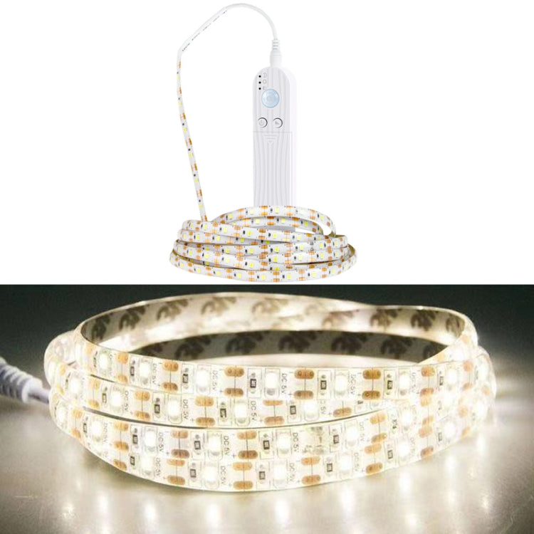 LED Battery Box Light Strip Intelligent Induction Dimming Soft Light Strip Drip Waterproof Cabinet Light Tape, 0.5m, 1m, 2m, 3m