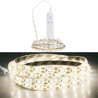 LED Battery Box Light Strip Intelligent Induction Dimming Soft Light Strip Drip Waterproof Cabinet Light Tape, 0.5m, 1m, 2m, 3m