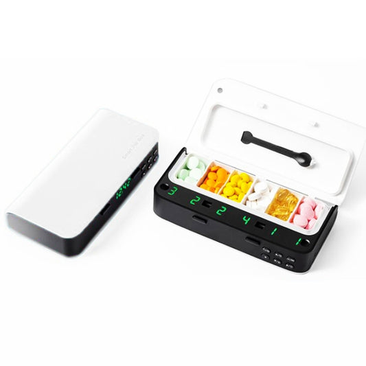 XM-ZY02 Intelligent Electronic Small Pill Box Separate Warehouse To Remind The Elderly To Take Medicine Regularly Portable Pill Box