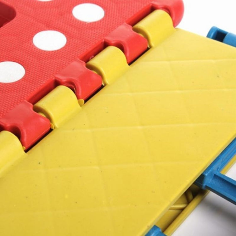 Portable Thick Plastic Kids folding Stool Outdoor Activity Tool Home Traveling Necessity, Color Random Delivery, Folding Stool