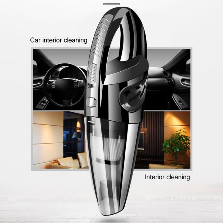 Wet And Dry Handheld High-Power Portable Car Vacuum Cleaner, R-6052C Vacuum Cleaner with USB Cable (Black), No-Wired Vacuum Cleaner, US Plug, Handle Vacuum Cleaner, US Plug (Red)