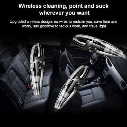 Wet And Dry Handheld High-Power Portable Car Vacuum Cleaner, R-6052C Vacuum Cleaner with USB Cable (Black), No-Wired Vacuum Cleaner, US Plug, Handle Vacuum Cleaner, US Plug (Red)