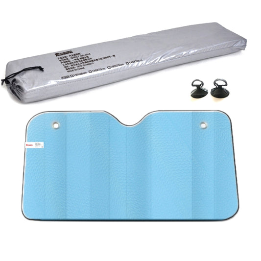 Aluminum Foil Five-Layer Thickening Car Sunscreen Heat Insulation Sun Visor, 145x70cm Blue, 145x70cm Gold, 145x70cm Silver