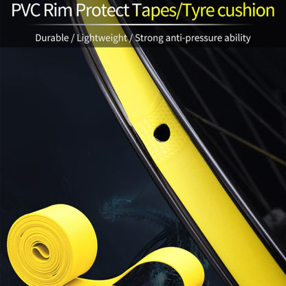 10 PCS Road Mountain Bike Anti-Stab Tire Pad Bicycle Wheel Set PVC Spoke Lining Tape