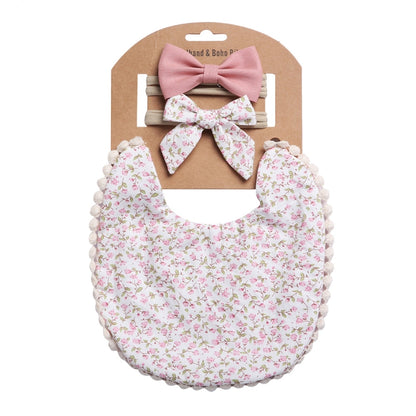 Baby Linen Cotton Printed Double-sided Saliva Towel Headband Set, DP021-1, DP021-2, DP021-3, DP021-4, DP021-5, DP021-6, DP021-7, DP021-13, DP021-9, DP021-10, DP021-11, DP021-12