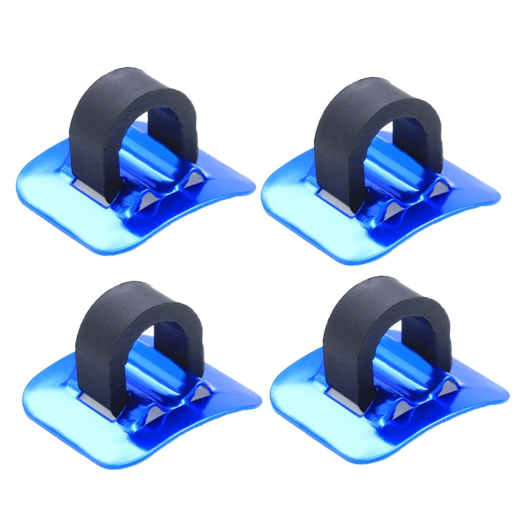 4 PCS Mountain Road Bicycle Hose Line Guide Adhesive Wire Seat Frame Cable Fixing C Buckle, Style: