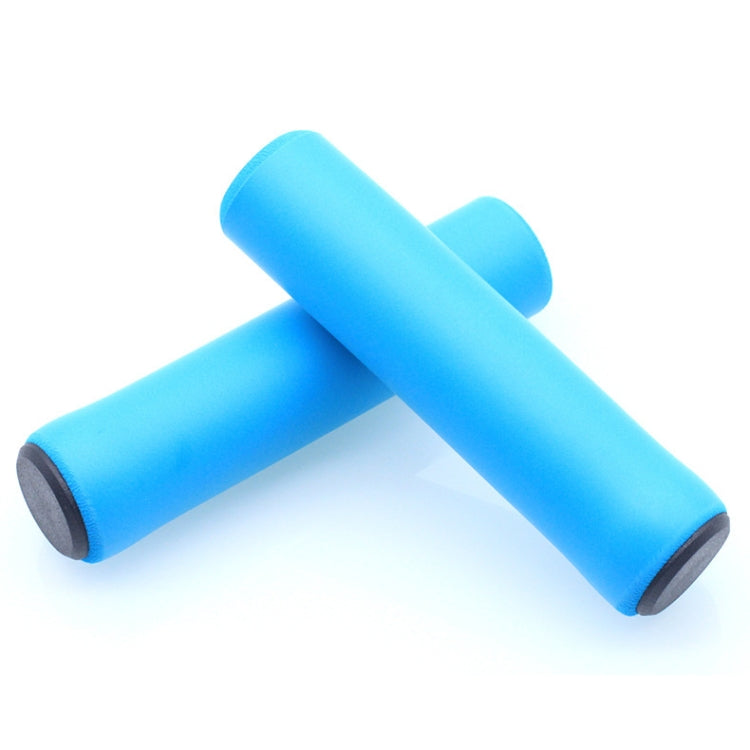 4 Pairs Mountain Folding Bicycle Silicone Foaming Sponge Handle Cover Rubber Shock Absorbing Anti-Slip Handle Set