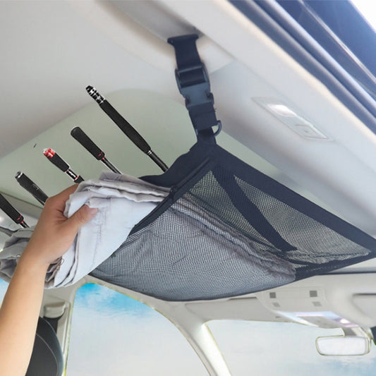 Adjustable Hanging Car Top Storage Bag Car Fishing Rod Rack, Fishing Rod Rack