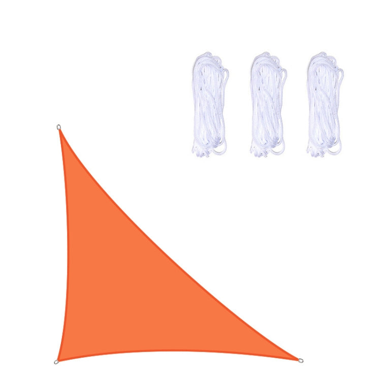 Triangle Outdoor Garden Sunshade Sail Waterproof Anti-UV Canopy, Size: 3m x 4m x 5m