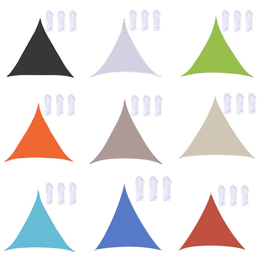 Triangle Outdoor Garden Sunshade Sail Waterproof Anti-UV Canopy, Size: 2m x 2m x 2m