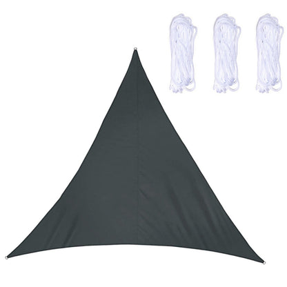 Triangle Outdoor Garden Sunshade Sail Waterproof Anti-UV Canopy, Size: 3m x 3m x 3m