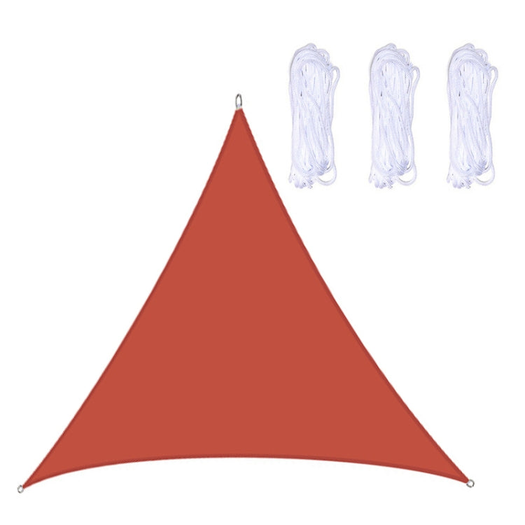 Triangle Outdoor Garden Sunshade Sail Waterproof Anti-UV Canopy, Size: 3m x 3m x 3m