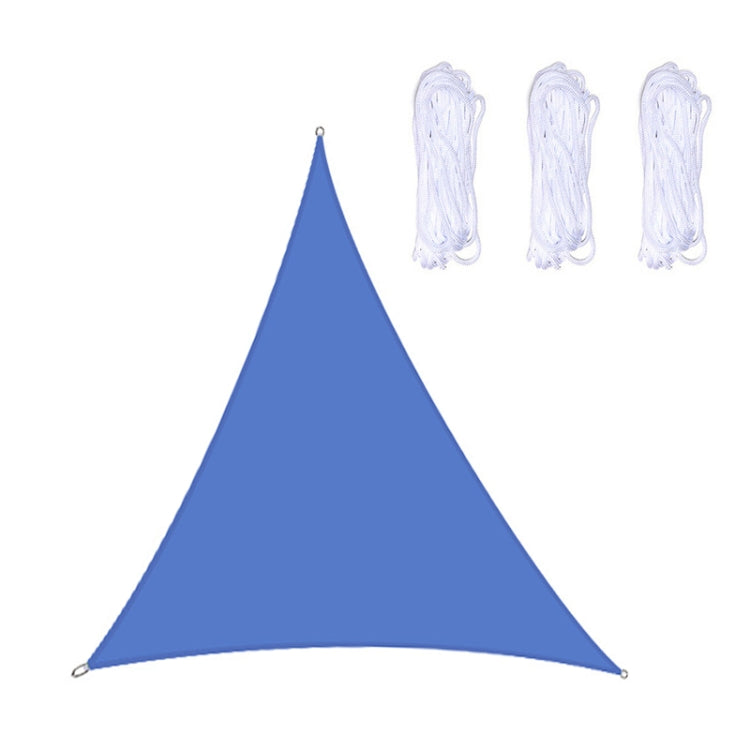 Triangle Outdoor Garden Sunshade Sail Waterproof Anti-UV Canopy, Size: 6m x 6m x 6m