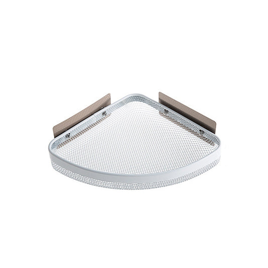 Bathroom Toilets Wall-Mounted Shelves Punch-Free Kitchen Wall-Mounted Storage Racks, Black, White