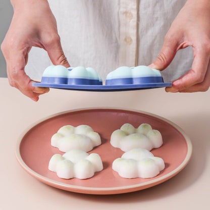 Household Cat Paw Shape Creative Silicone Ice Box Ice Cube Mold Ice Hockey DIY Food Supplement Box with Lid, Cat Paw Shape(Lilac Purple), Cat Paw Shape(Shrimp Red), Cat Paw Shape(Vegetation Green), Cat Paw Shape(Blue Green), Cat Paw Shape(Pink Purple)