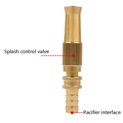 3 PCS Car Wash High Pressure Copper Straight Sprinkler House Garden Wishing Ground Sprinkler, Tower, Pacifier