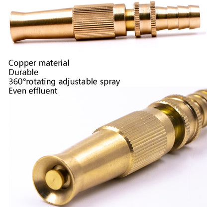3 PCS Car Wash High Pressure Copper Straight Sprinkler House Garden Wishing Ground Sprinkler, Tower, Pacifier