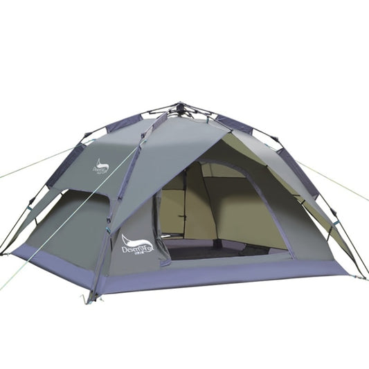 Desert&Fox Outdoor Travel Camp Tent Beach Automatic Easily Building Tent for 3-4 People